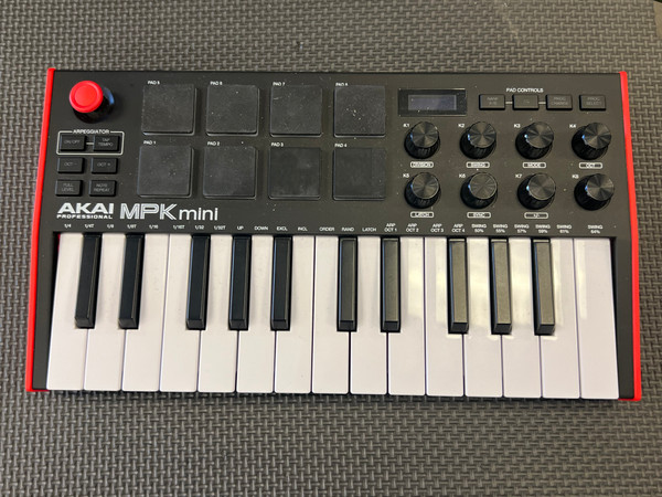Used AKAI MPK MINI 25-Key MIDI Controller