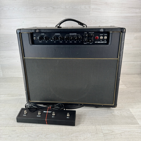 Used Blackstar HT SOLOIST 60 + FOOTSWITCH 1 x 12 Tube Combo