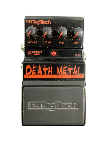 Used Digitech DEATH METAL DISTORTION PEDAL Distortion Pedal