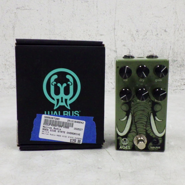 Used WALRUS AUDIO WARHORN / AGES Guitar Overdrive Pedal