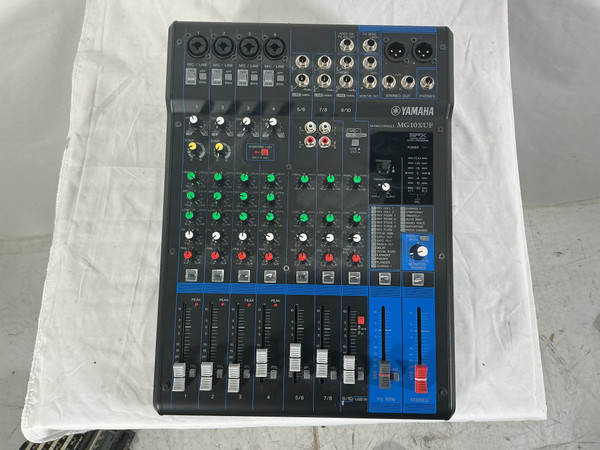 Used Yamaha MG12/4FX 12 CH MIXER W/ AC Mixing Console