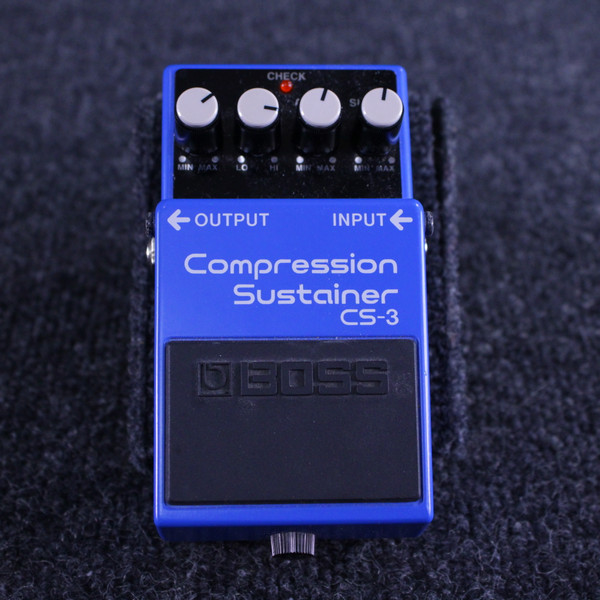 Used Boss CS-3 COMPRESSION SUSTAINER Compressor Pedal