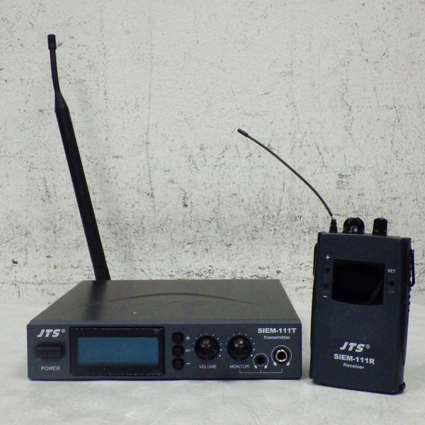 Used JTS SIEM-111 IEM SYSTEM Wireless Microphone