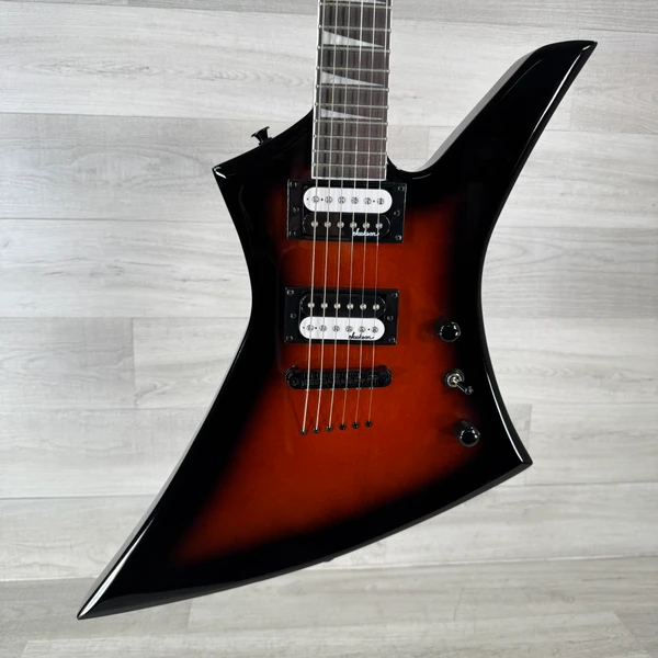ミュージック DEEN PLUGESS TOUR 2012 Used Dean Z X EXPLORER TYPE Pointy Electric Guitar Amber 6-String