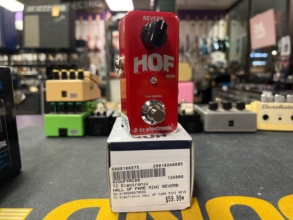 Used TC Electronic HOF HALL OF FAME MINI Reverb Pedal