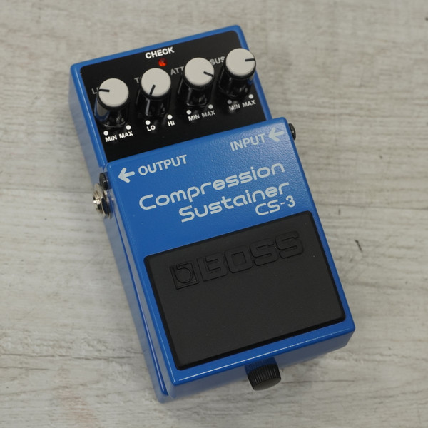 Used Boss CS-3 COMPRESSION SUSTAINER Compressor Pedal
