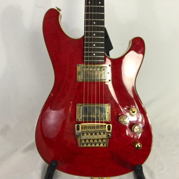 Used Ibanez PRO LINE PL650 Vintage Super S Electric Guitar Black 6