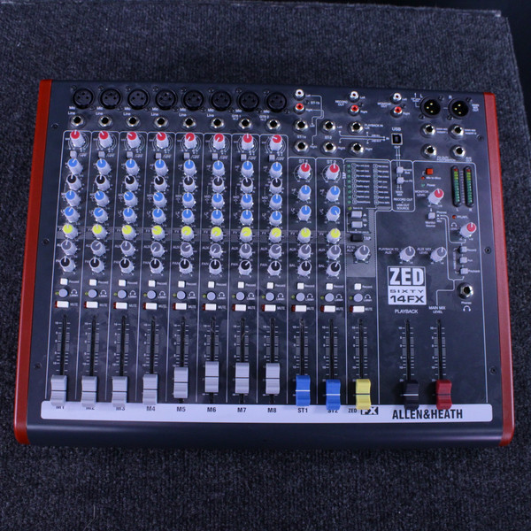 Used Allen & Heath ZED-R16 FIREWIRE MIXING CONSOLE Mixing Console