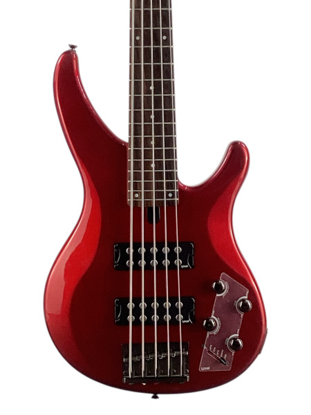 Used Yamaha TRBX304 Bass Guitar Red 4-String
