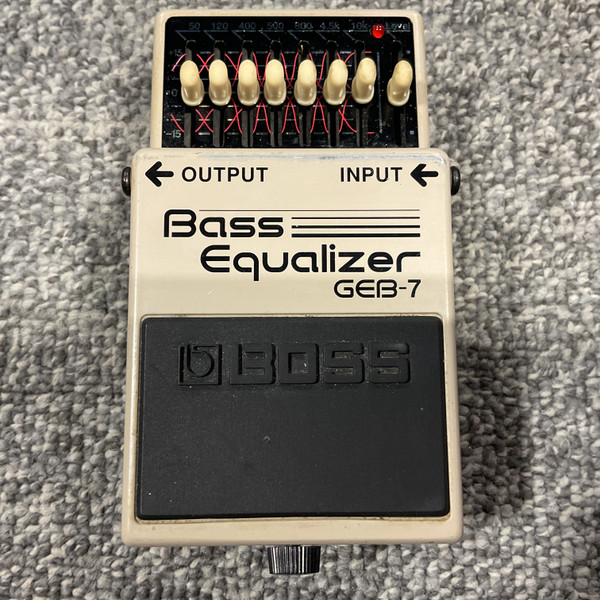 Used Boss GE-7 COMPACT GRAPHIC EQUALIZER EQ Pedal