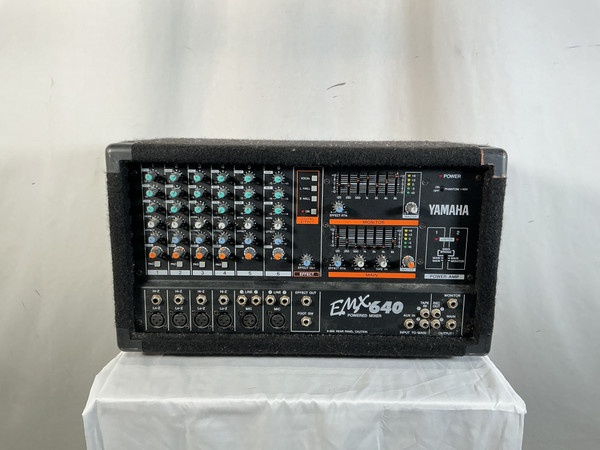 Used Yamaha EMX 640 Powered Mixing Head