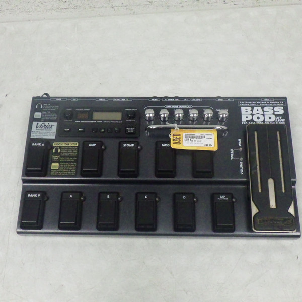 Used Line 6 BASS POD XT LIVE Floorboard Amp Modeling + FX