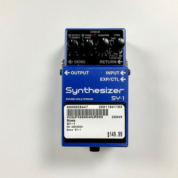 Used Boss SL-20 SLICER AUDIO PATTERN PROCESSOR Synthesizer Pedal