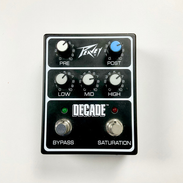 Used PEAVEY DECADE PREAMP Guitar Pedal