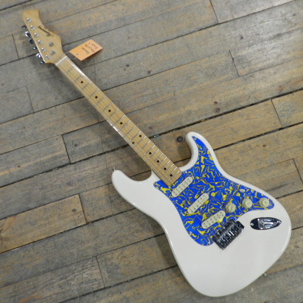 Used Cort ZENOX Z-2 Double Cut Electric Guitar Silver/Gray 6-String