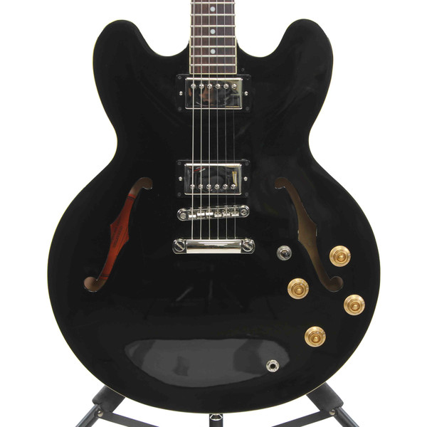 Used Epiphone DOT EB Semi-Hollow Electric Guitar Black 6-String