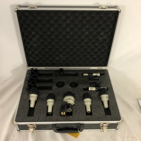 Used Neewer NW-7 7 PC DRUM MIC SET Microphone