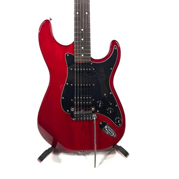 Used Yamaha PACIFICA 604 S Type Electric Guitar Cherry Sunburst 6