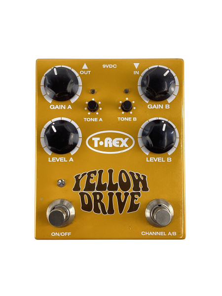 Used T-Rex Engineering YELLOW DRIVE Overdrive Pedal