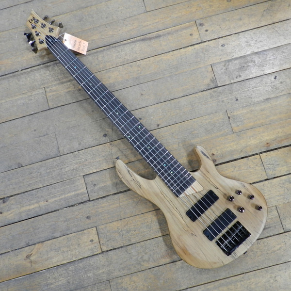 Used Hohner B BASS VI Bass Guitar Amber 6-String