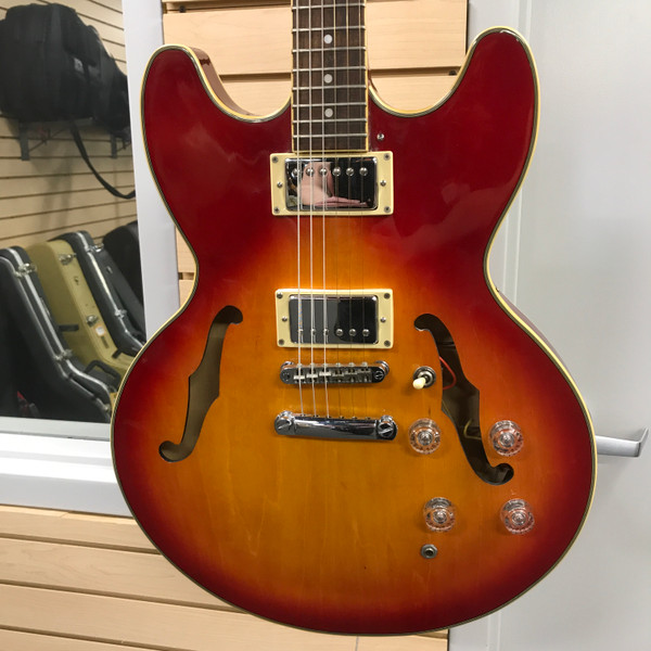 Used Epiphone WILDKAT Semi-Hollow Electric Guitar Yellow 6-String