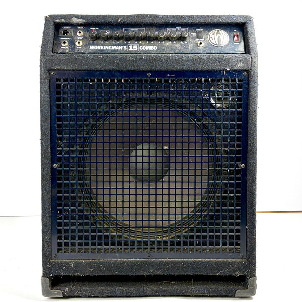 Used Ampeg BA115HP 1X15 220-WATT BASS AMPLIFIER 1 x 15 Bass Combo