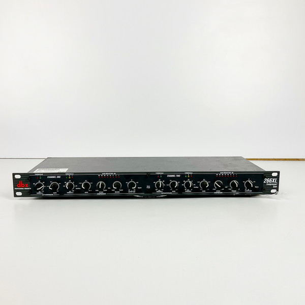 Used DBX 266 COMPRESSOR/GATE Compressor