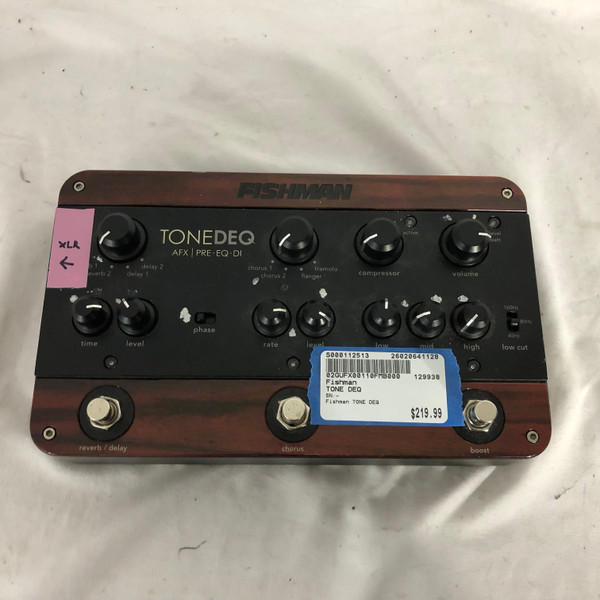 Used Fishman AURA SPECTRUM DI Accoustic PreAmp Pedal
