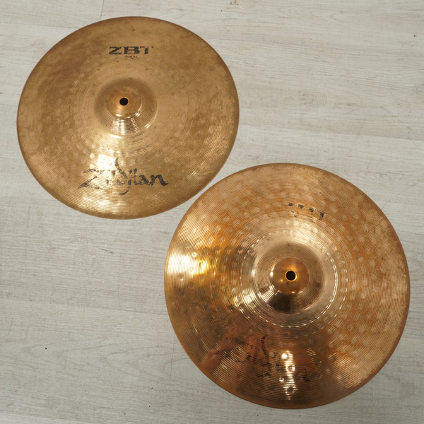 Used Zildjian ZXT HI HATS 14 Hi Hat Cymbals 14