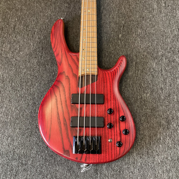 Used Ibanez EDC 700 ERGODYNE Bass Guitar Brown 4-String