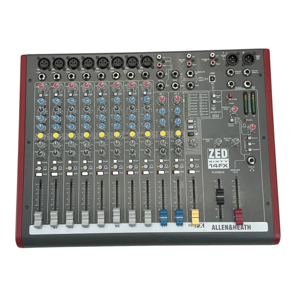 Used QSC TOUCHMIX 8 W/SKB CASE Mixing Console