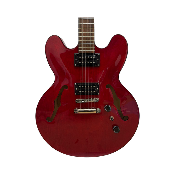 Used Epiphone DOT EB Semi-Hollow Electric Guitar Black 6-String