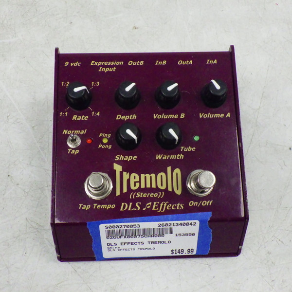Used MONSTER EFFECTS SWAMP THANG Tremolo Pedal