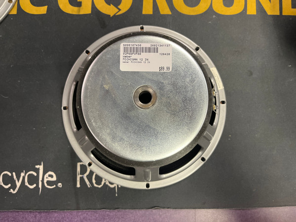 Used Weber MICHIGAN 12 IN Raw Speaker