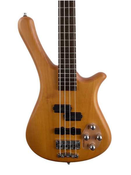 Used Warwick ROCKBASS FORTRESS 4-STR W/BAG Bass Guitar Red 4-String