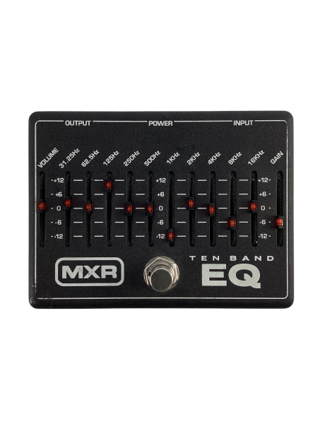Used MXR 10 BAND EQ BLACK BOX EQ Pedal