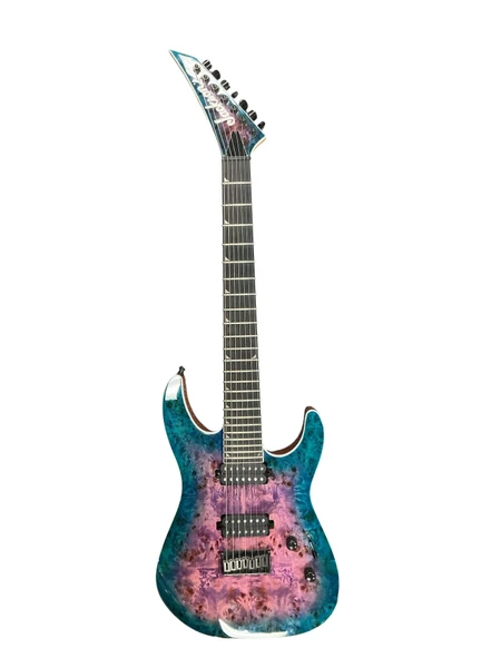 Used Legator N6FR Ninja Electric Guitar - Purple Crackle