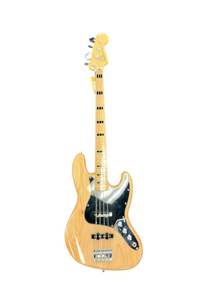 Used Fender FRETLESS JAZZ BASS J Type Bass Guitar Sunburst 4-String