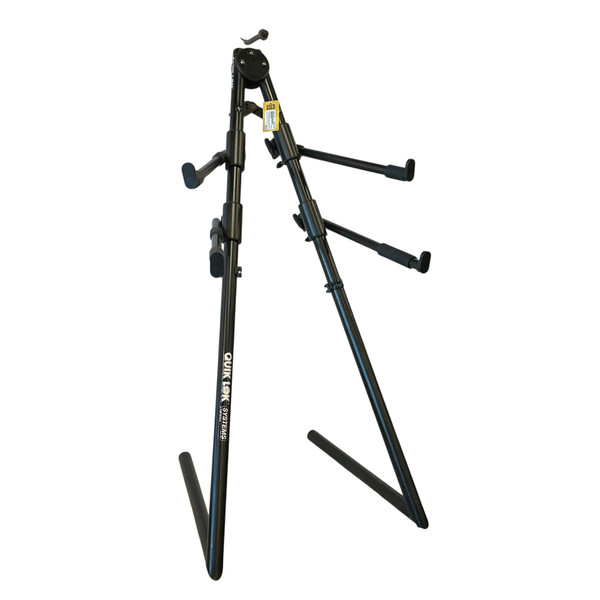 Used Quik Lok Z726 2-TIER Z KEY STAND Tiered Keyboard Stand