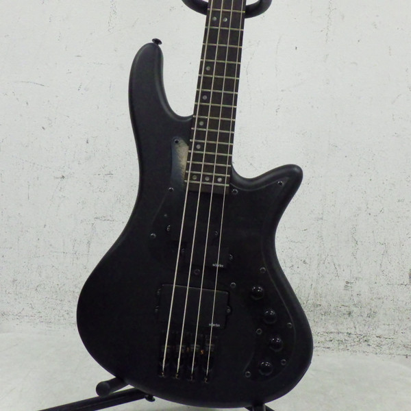 Used Schecter STILETTO EXTREME 5 Modern Metal Bass Guitar Red 5-String