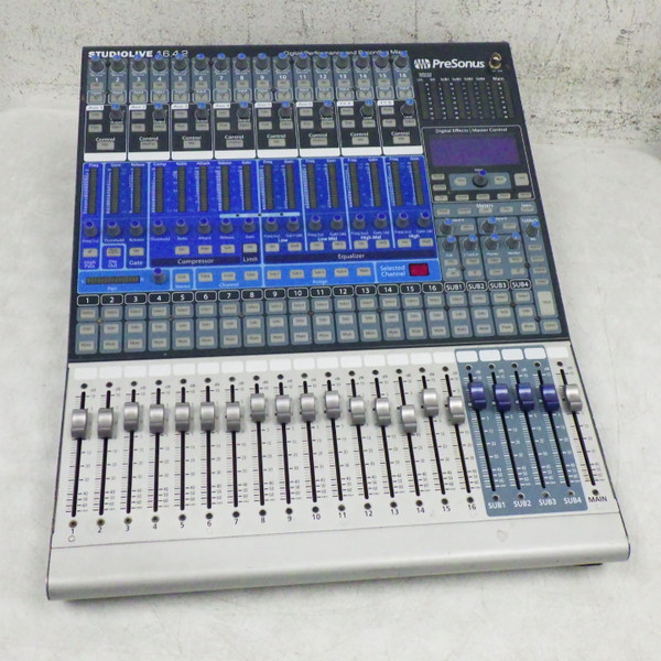 Used QSC TOUCHMIX 8 W/SKB CASE Mixing Console