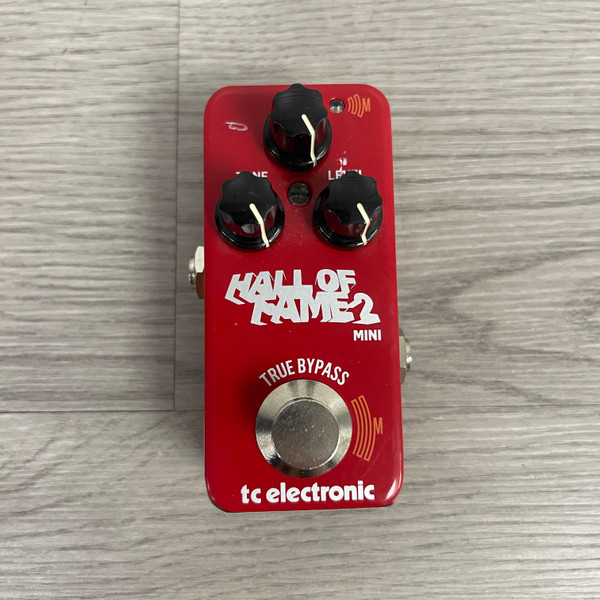 Used TC Electronic HALL OF FAME MINI Reverb Pedal Used TC Electronic HALL OF FAME MINI Reverb Pedal