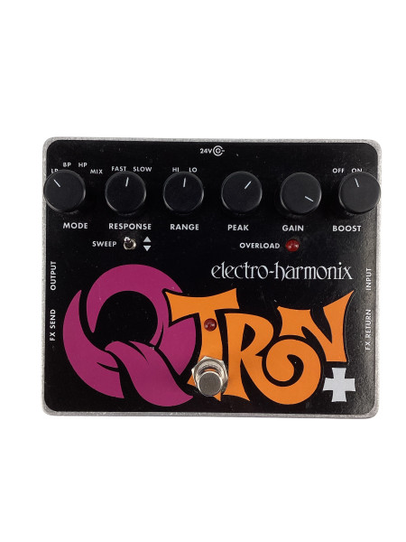 Used Electro Harmonix (E/H) QTRON PLUS ENVELOPE FILTER W/AC Filter