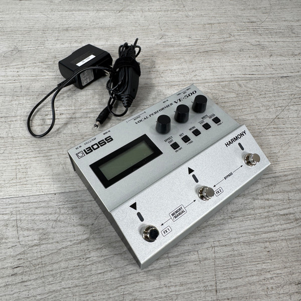 Used Boss VE-500 VOCAL PERFORMER W/ AC Multi Effects
