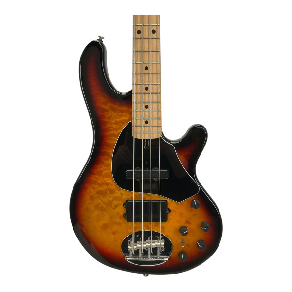 Used Lakland 44-02 DELUXE Bass Guitar Cherry Sunburst 4-String
