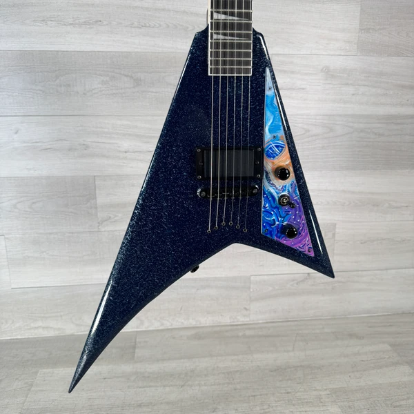 ミュージック DEEN PLUGESS TOUR 2012 Used Dean Z X EXPLORER TYPE Pointy Electric Guitar Amber 6-String