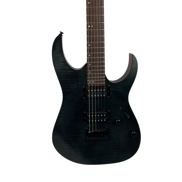 Used Peavey PREDATOR PLUS EXP Super S Electric Guitar Black 6-String