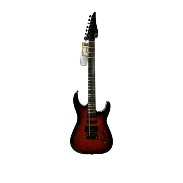 Used Jackson JS22 7 STRING Super S Electric Guitar Black 7-String