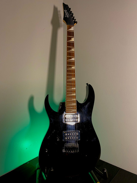 Used Yamaha RGZ 321P Super S Electric Guitar Blue 6-String