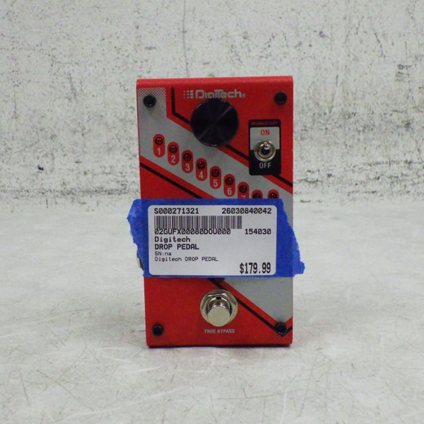 Used DIGITECH DROP Guitar Pitch Pedal
